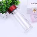 Ready to Ship in Stock Fast Dispatch Eco-Friendly Houseware Double Layer Glass Scented Tea Fiter Water Bottle Glass for Drinking